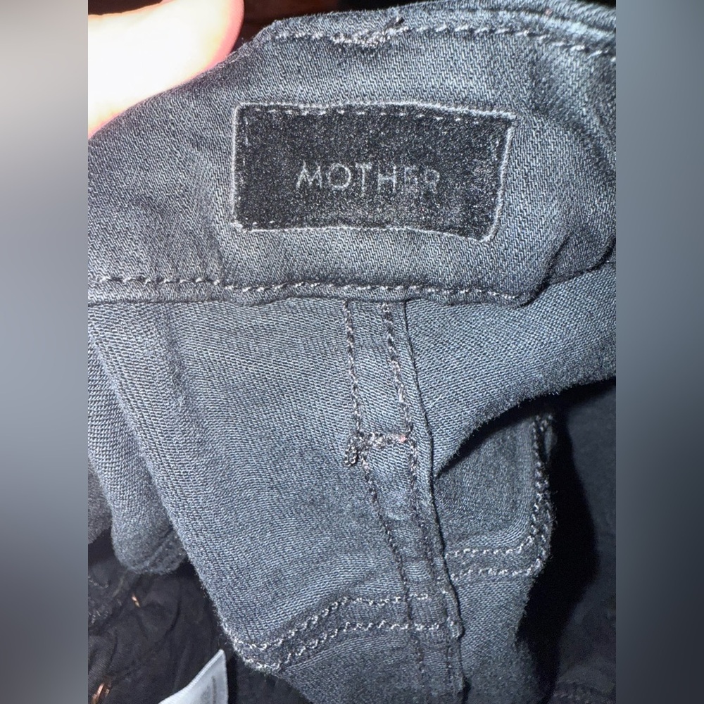Mother Denim High Waisted Looker Jeans- Not Quilty One Liner-size 26 - Picture 16 of 16